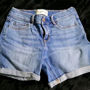 Abercrombie Girsl Jean shorts